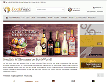 Tablet Screenshot of bottleworld.de